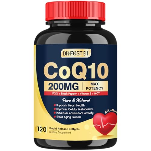 Suplemento CoQ10 para el corazón