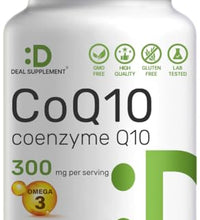 Suplemento CoQ10 para energía diaria