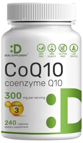 Suplemento CoQ10 para energía diaria