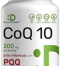 Suplemento CoQ10 para energía diaria