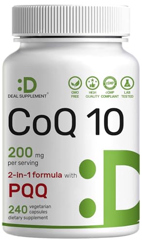 Suplemento CoQ10 para energía diaria