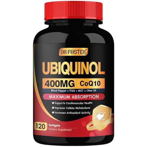 Suplemento CoQ10 para energía diaria