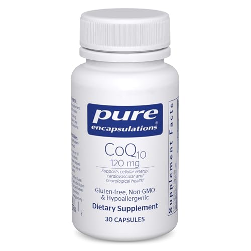Suplemento CoQ10 para energía diaria