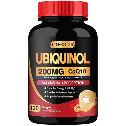 Suplemento CoQ10 para energía diaria