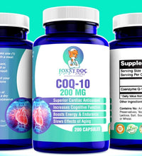 Suplemento CoQ10 vegano sin OGM