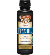suplemento de aceite de linaza orgánico