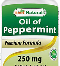 suplemento de aceite de menta