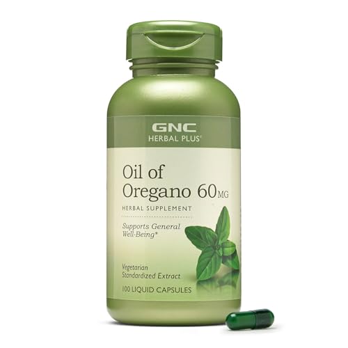 suplemento de aceite de orégano GNC