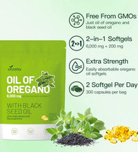suplemento de aceite de orégano natural