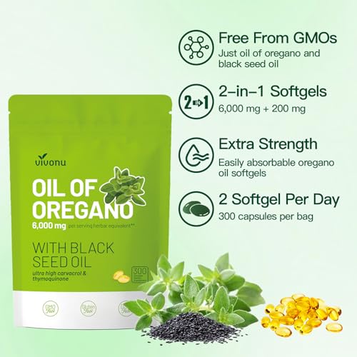 suplemento de aceite de orégano natural