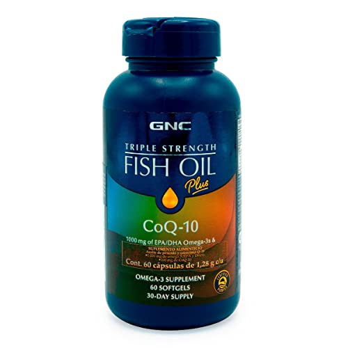 Suplemento de aceite de pescado GNC