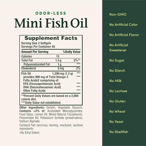 suplemento de aceite de pescado saludable