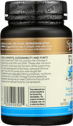 suplemento de aceite de pescado Spectrum