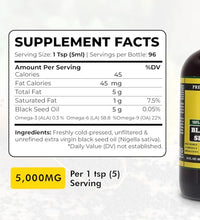 suplemento de aceite de semilla natural