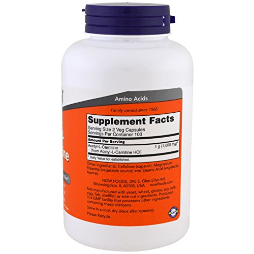 Suplemento de Acetil L-Carnitina para rendimiento