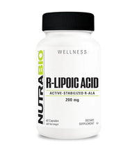suplemento de ácido lipoico NutraBio