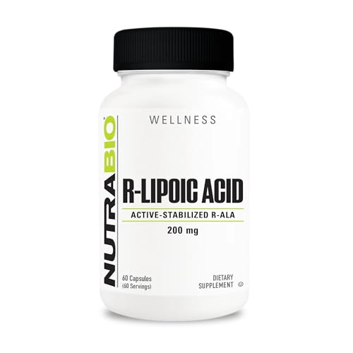 suplemento de ácido lipoico NutraBio
