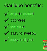 suplemento de ajo natural en caplets