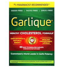 Suplemento de ajo para controlar el colesterol