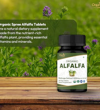 suplemento de alfalfa para nutrición diaria