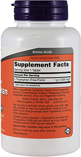 Suplemento de aminoácidos NOW Foods para relajación