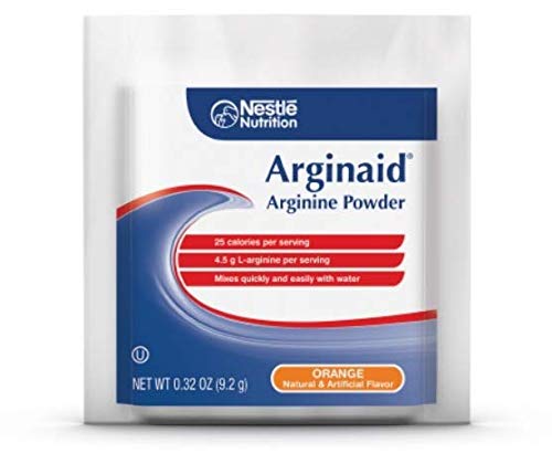 Suplemento de arginina sabor naranja