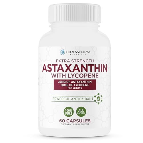 Suplemento de astaxantina natural