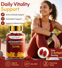Suplemento de astaxantina para bienestar