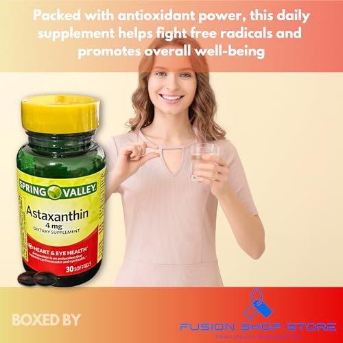Suplemento de astaxantina para la salud ocular