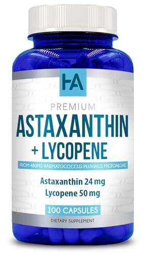 Suplemento de astaxantina para piel saludable