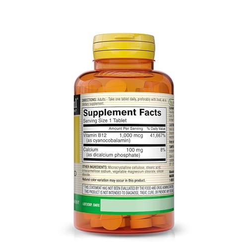 Suplemento de B12 para salud nerviosa