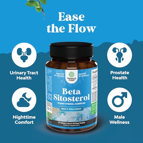 suplemento de beta sitosterol 500mg