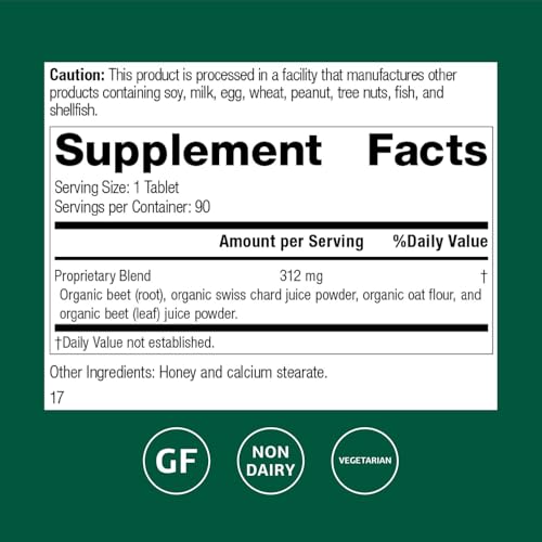 Suplemento de betabel para salud intestinal