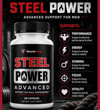 Suplemento de bienestar Steelpower en 120 cápsulas