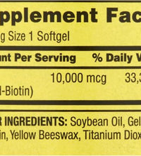 suplemento de biotina 10,000 mcg