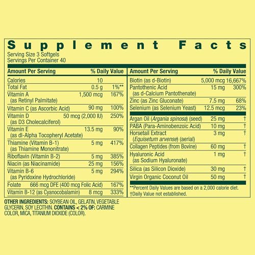 Suplemento de biotina 5000mcg efectivo