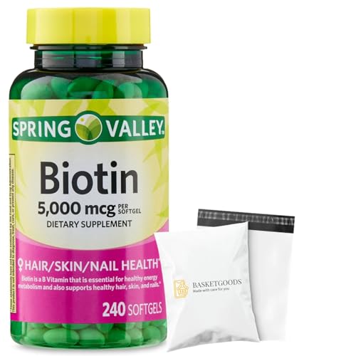 Suplemento de biotina para cabello
