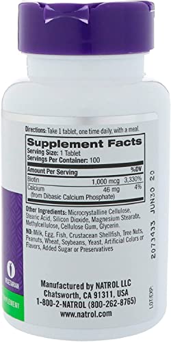 Suplemento de biotina para cabello