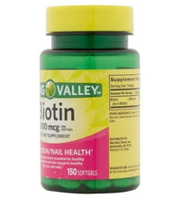 suplemento de biotina para piel saludable