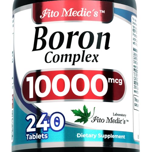 suplemento de boro para salud ósea