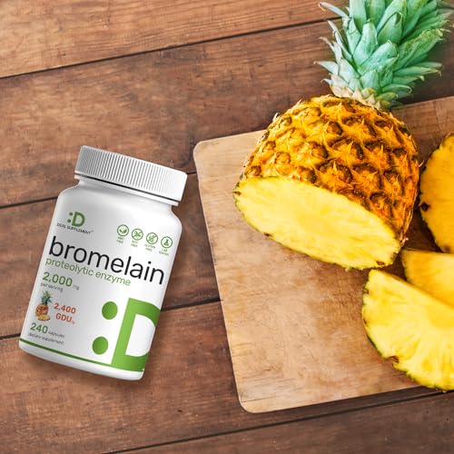 Suplemento de bromelina para nutrientes