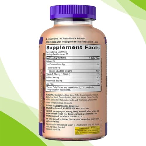 suplemento de calcio con vitamina D3