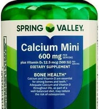 Suplemento de calcio con vitamina D3