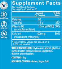 Suplemento de calcio con vitamina D