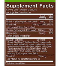 suplemento de calcio con vitaminas D3 y K2