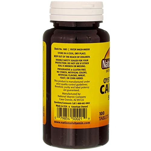 suplemento de calcio Nature's Blend tabletas