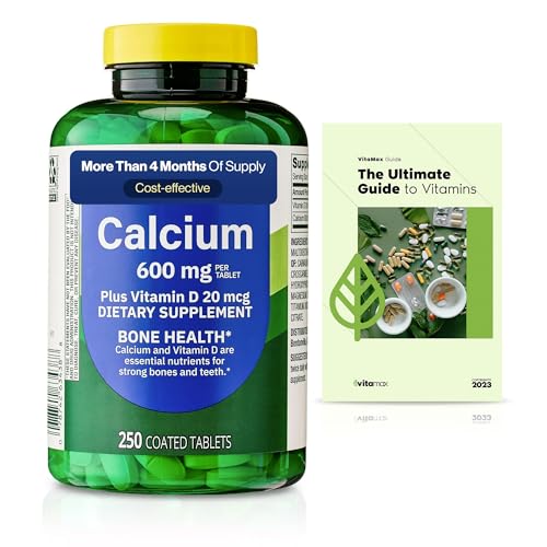 Suplemento de calcio y vitamina D