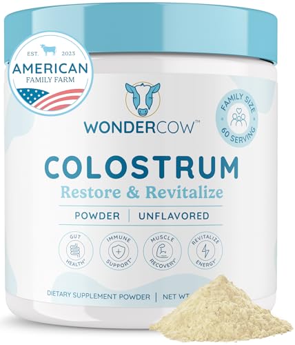 Suplemento de calostro para digestión