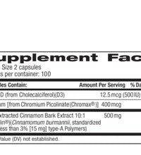 suplemento de canela con vitamina D3