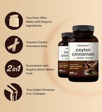 Suplemento de canela para la salud
